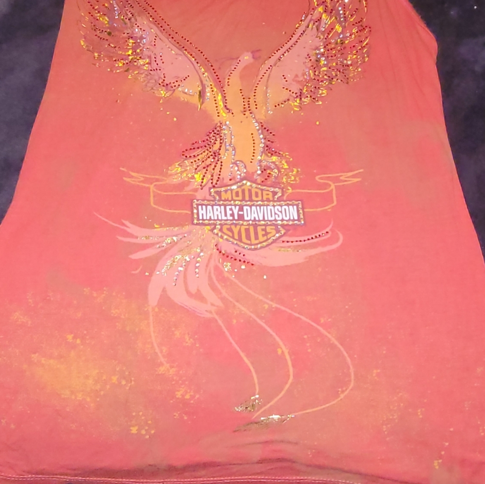 Harley Davidson lace tank top